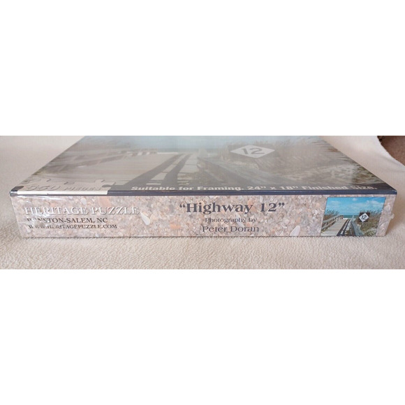 Heritage Puzzle Inc. Highway 12 Jigsaw Puzzle 550 Pieces Sealed - Picture 5 of 6